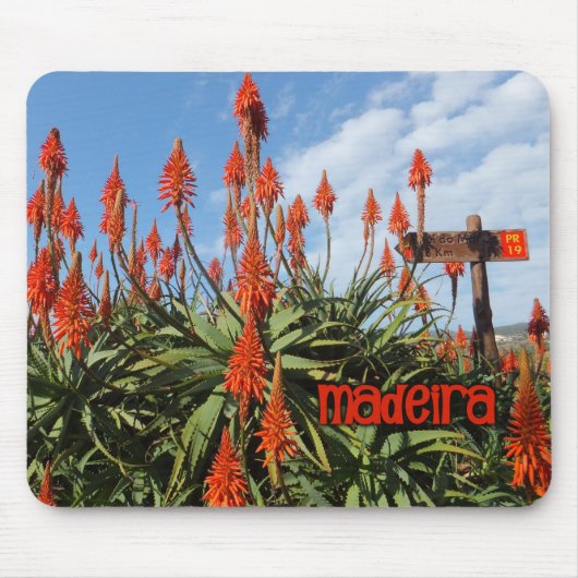 Madeira Aloe mousepad Muismat (Voorkant)