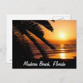 Madeira Beach Florida Briefkaart (Voorkant / Achterkant)