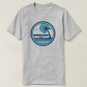 Madeira Beach Florida Palm Tree Vogels T-shirt