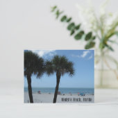 Madeira Beach Palms Briefkaart (Staand voorkant)