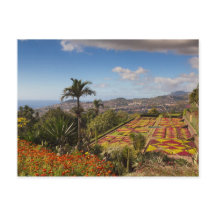 Madeira - Botanische tuin van briefkaart van Funch