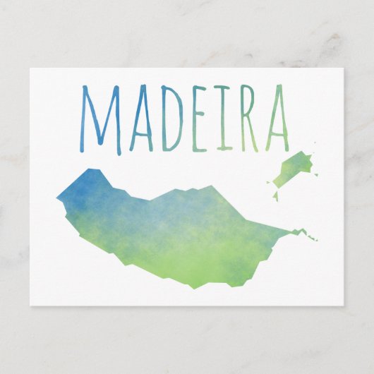 Madeira Briefkaart (Voorkant)