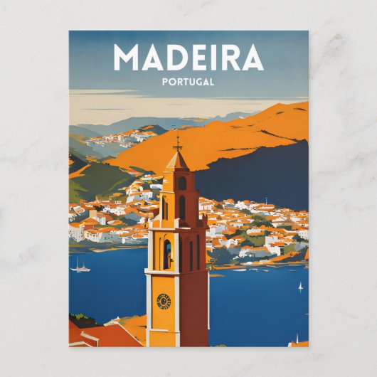 Madeira Briefkaart (Voorkant)
