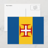 madeira briefkaart (Voorkant / Achterkant)