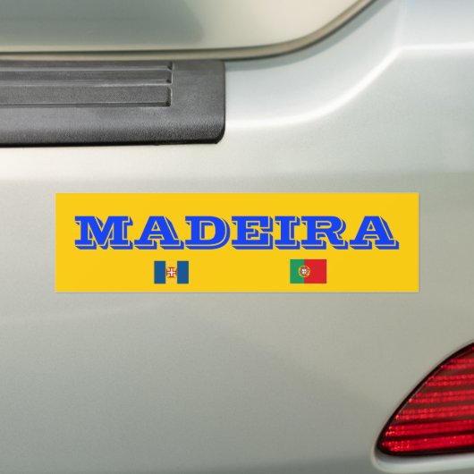 Madeira* Bumpersticker (Op auto)