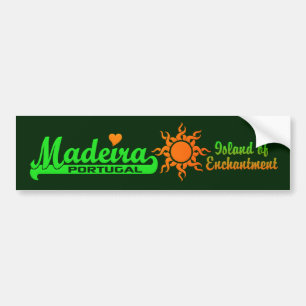 MADEIRA-bumpersticker Bumpersticker