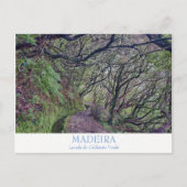 Madeira - Caldeirao Verde briefkaart met tekst (Voorkant)