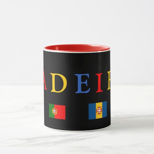 Madeira Custom Black Mok (Midden)