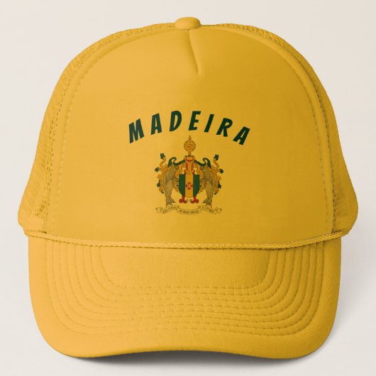 Madeira Custom Trucker Hat Pet (Voorkant)