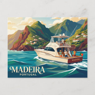 Madeira Diepzeevisgronden Portugal Briefkaart