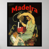 Madeira-druiven, wijn poster (Voorkant)