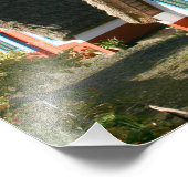 Madeira Eiland foto met Santana's Typische Huizen Foto Afdruk (Hoek)