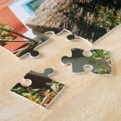 Madeira Eiland foto met Santana's Typische Huizen Legpuzzel (Zijkant)