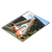 Madeira Eiland foto met Santana's Typische Huizen Notitieboek (Linkerzijde)