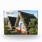 Madeira Eiland foto met Typische Huizen, Portugal (Voorkant)
