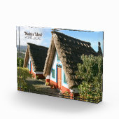 Madeira Eiland foto met Typische Huizen, Portugal (Rechts)