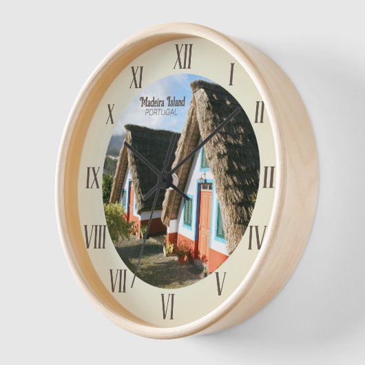 Madeira Eiland foto met Typische Huizen, Portugal (Hoek)