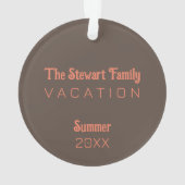 Madeira Eiland foto met Typische Huizen, Portugal Ornament (achterkant)