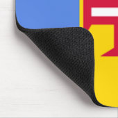 Madeira-eilanden Vlag Mousepad Muismat (Hoek)