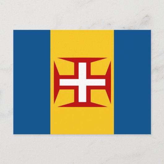 Madeira Flag Briefkaart (Voorkant)