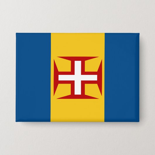 Madeira Flag Button (Voorkant)