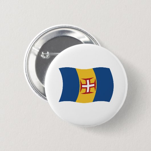 Madeira Flag Button (Voorkant /achterkant)