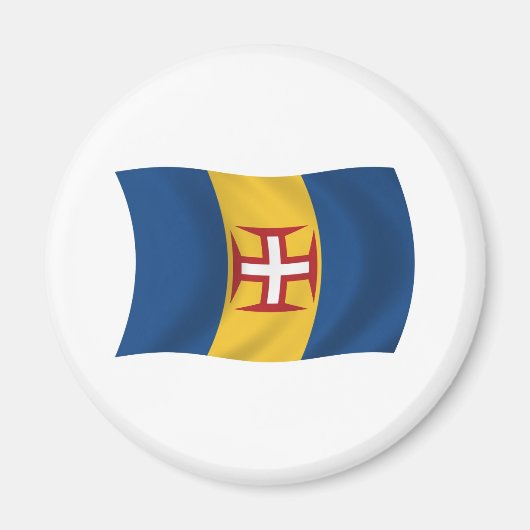 Madeira Flag Magnet (Voorkant)