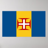 Madeira Flag Poster (Voorkant)