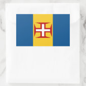 Madeira Flag Rechthoekige Sticker (Tas)