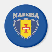 Madeira Flag Shield Magneet (Voorkant)