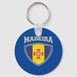 Madeira Flag Shield Sleutelhanger