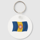 Madeira Flag Sleutelhanger (Voorkant)