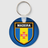 Madeira Flag Sleutelhanger (Voorkant)