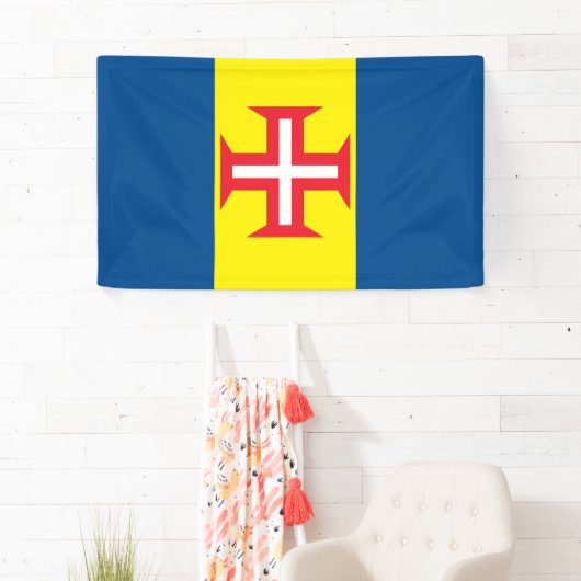 Madeira Flag Spandoek (Insitu)