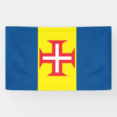 Madeira Flag Spandoek (Horizontaal)
