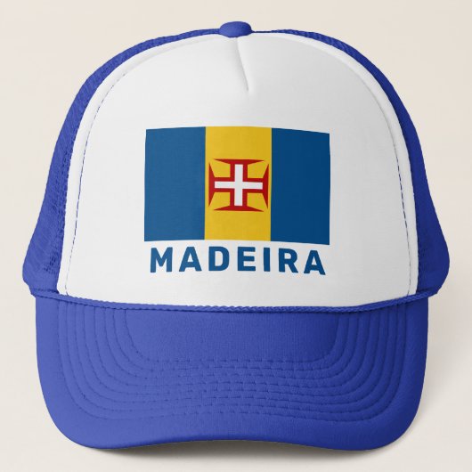 Madeira Flag Trucker Pet (Voorkant)