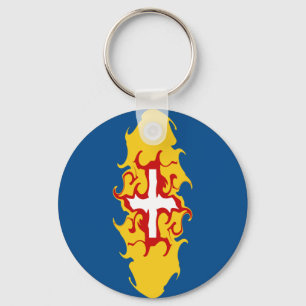 Madeira Gnarly Flag Sleutelhanger