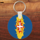 Madeira Gnarly Flag Sleutelhanger (Voorkant)