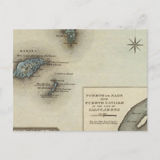 Madeira Ids Briefkaart (Voorkant)