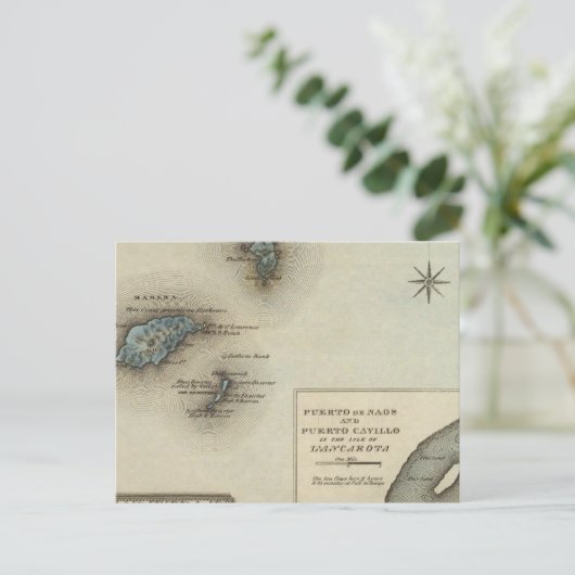 Madeira Ids Briefkaart (Staand voorkant)