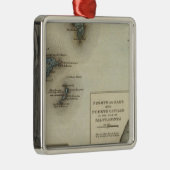 Madeira Ids Metalen Ornament (Rechts)
