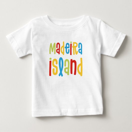 Madeira Island Baby T-Shirt (Voorkant)