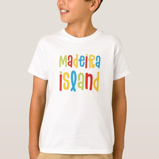 Madeira Island Boy T-Shirt (Voorkant)