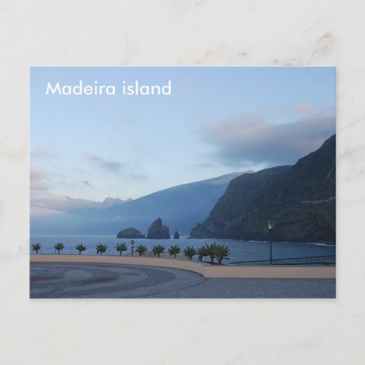 Madeira island briefkaart (Voorkant)