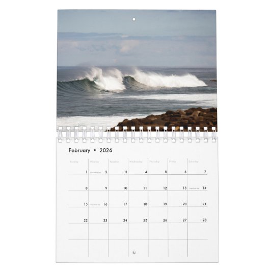 Madeira island kalender (Feb 2026)