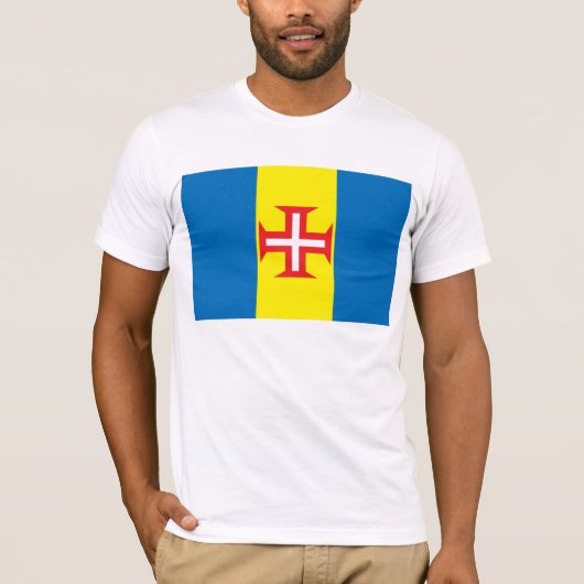 Madeira Islands Flag T-shirt (Voorkant)