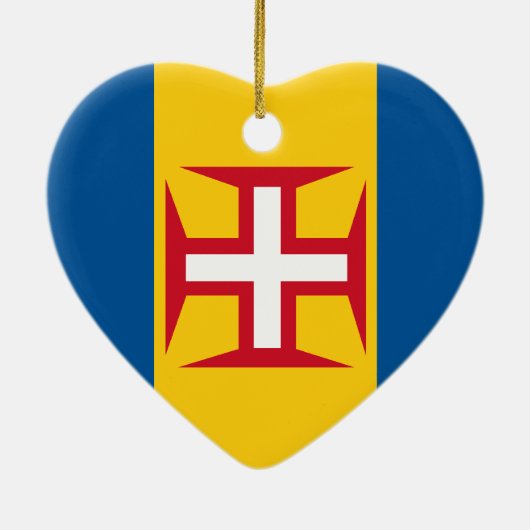 Madeira Keramisch Ornament (Achterkant)