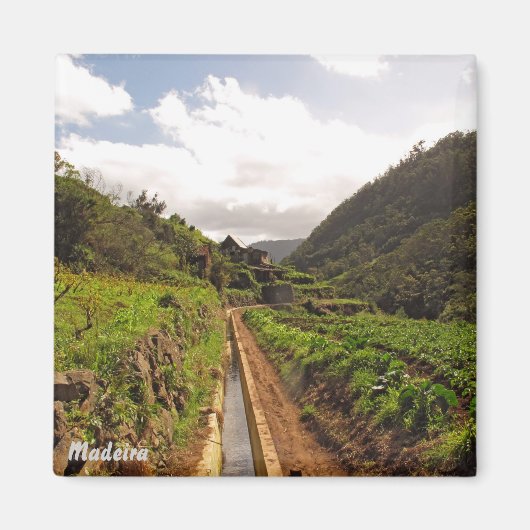 Madeira magneet - Levada do Caniçal (Voorkant)
