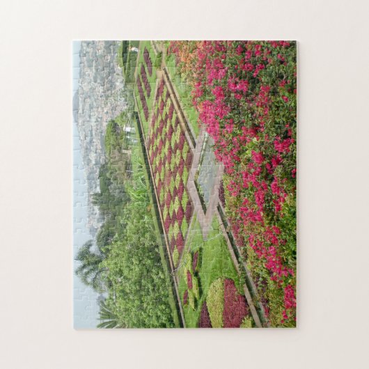 Madeira Monte Palace uitzicht puzzel Legpuzzel (Verticaal)