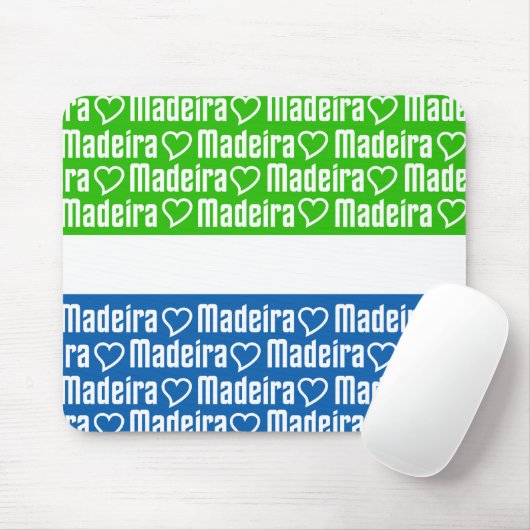 Madeira mousepad, pas aan muismat (Met muis)